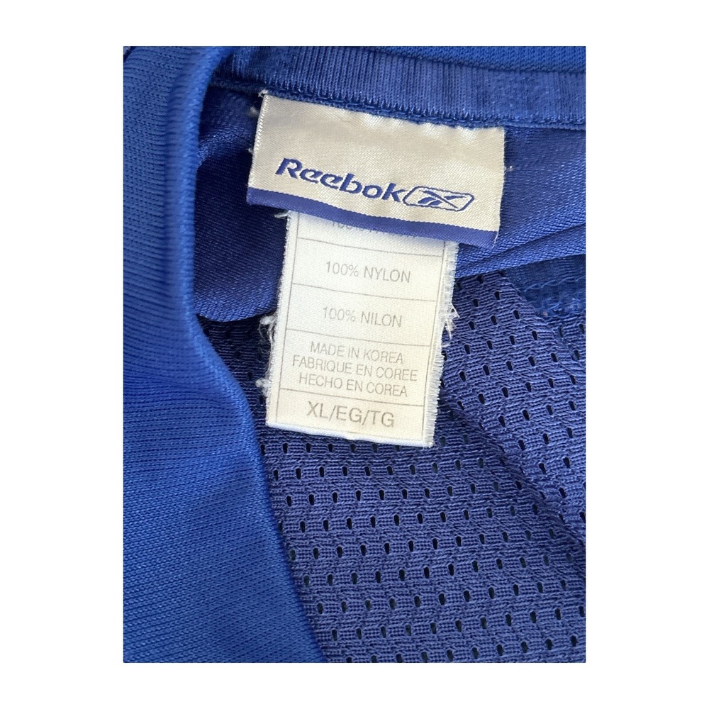 Middle Tennessee MTSU Blue Raiders Reebox Football Jersey Mens XL Blue Vintage - Picture 6 of 6